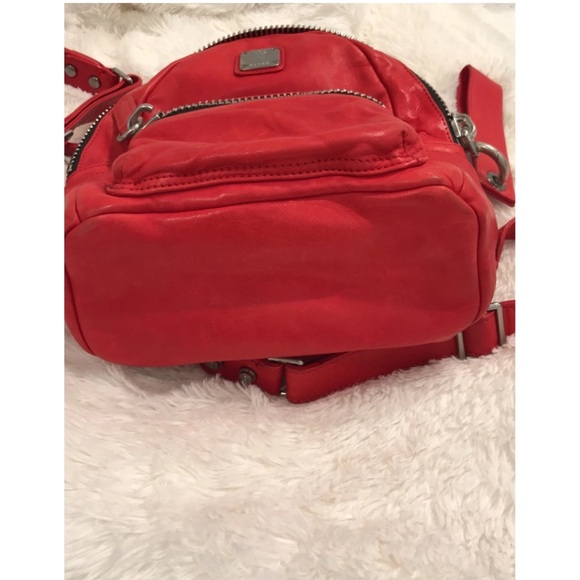 MCM Red Backpack - Picture 4 of 11